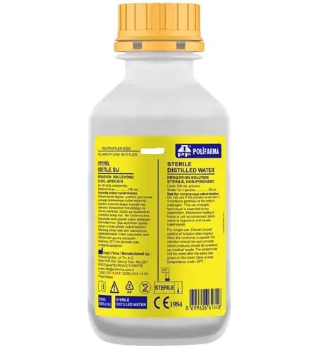 Polifarma Sterile Distilled Water for Irrigation 1000ml 12Pcs/Box