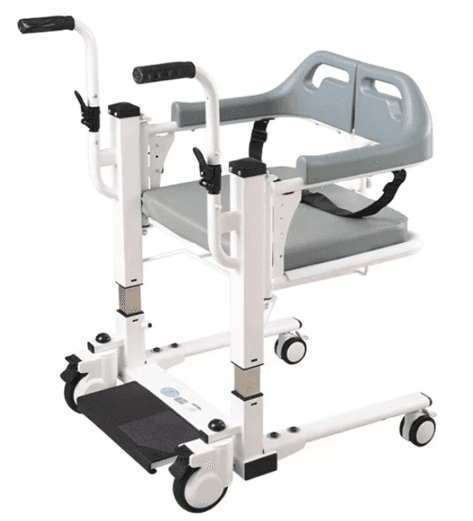 Hydraulic Patient Transfer Commode Chair