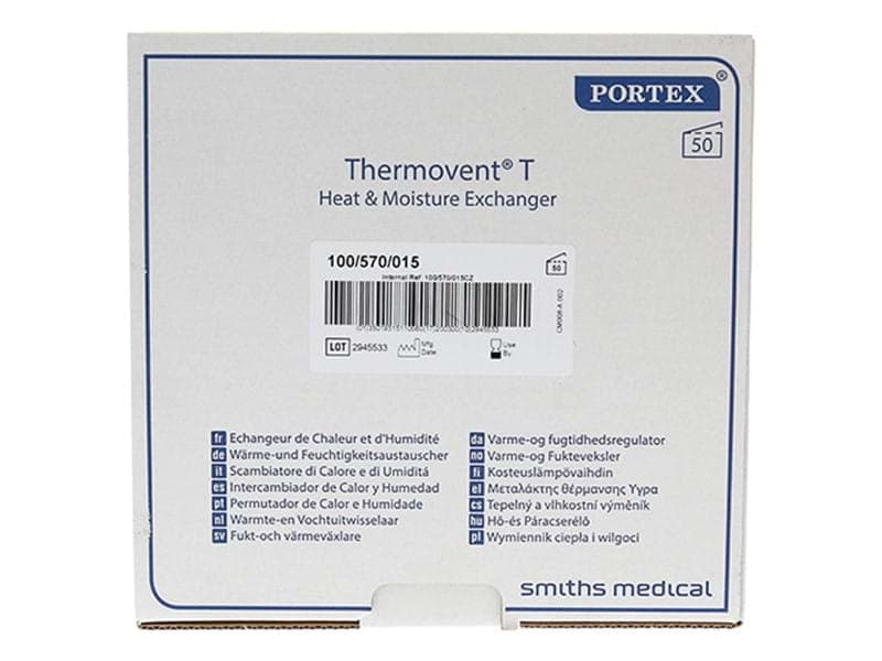 Portex Thermovent T Heat & Moisture Exchanger