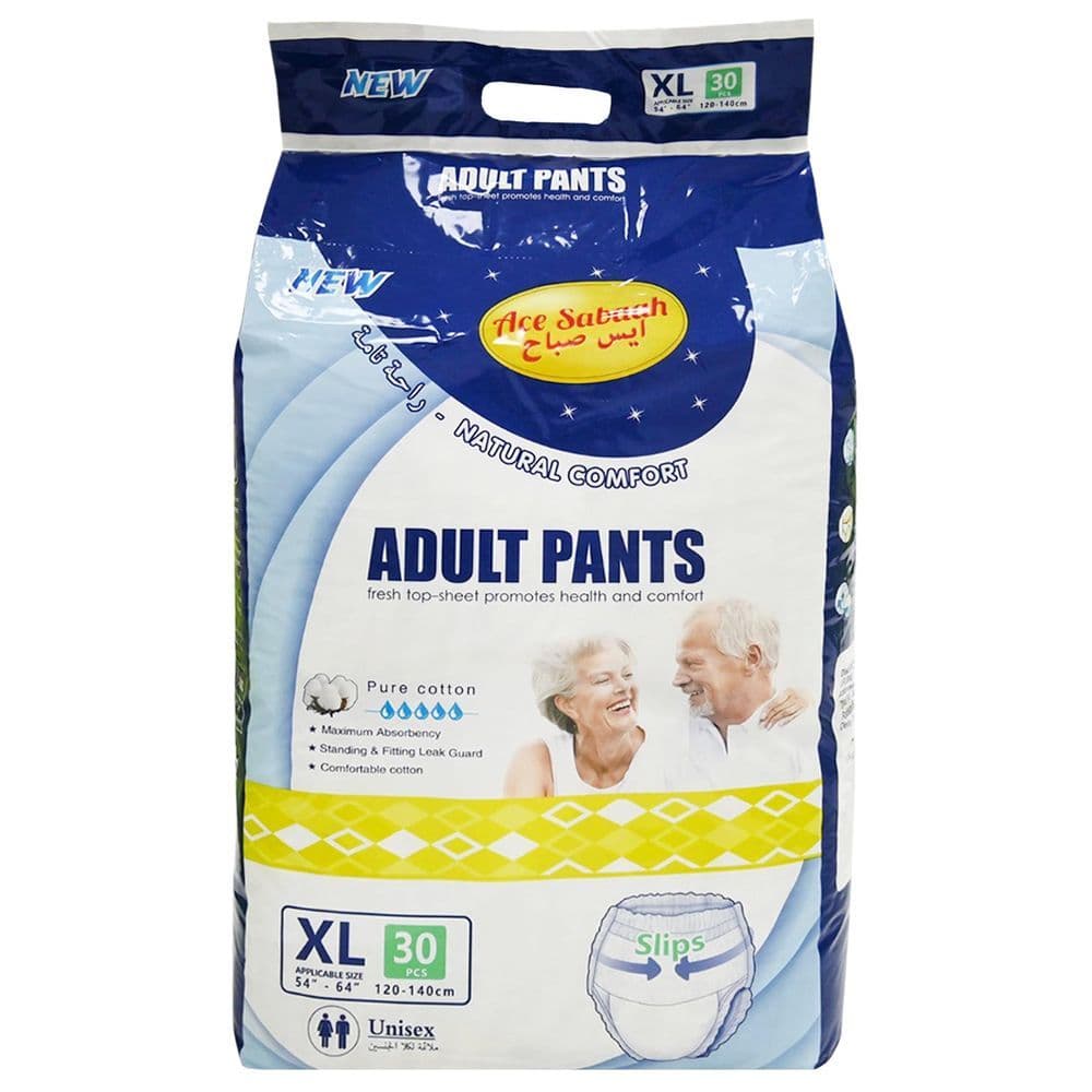 Ace Sabaah Adult Diaper Pant Extra Large Size 30Pcs