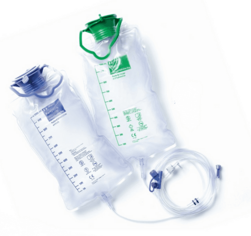 Kangaroo Flush & Feed Dual Enteral Feeding Bag